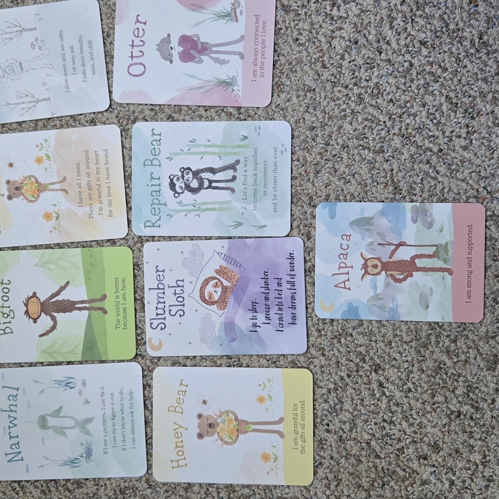 Slumberkins Affirmation Cards